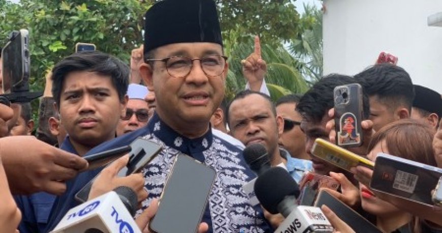 Anies soal Suara PSI Meledak: Kalau Memang Tidak Ada Jangan Diadakan