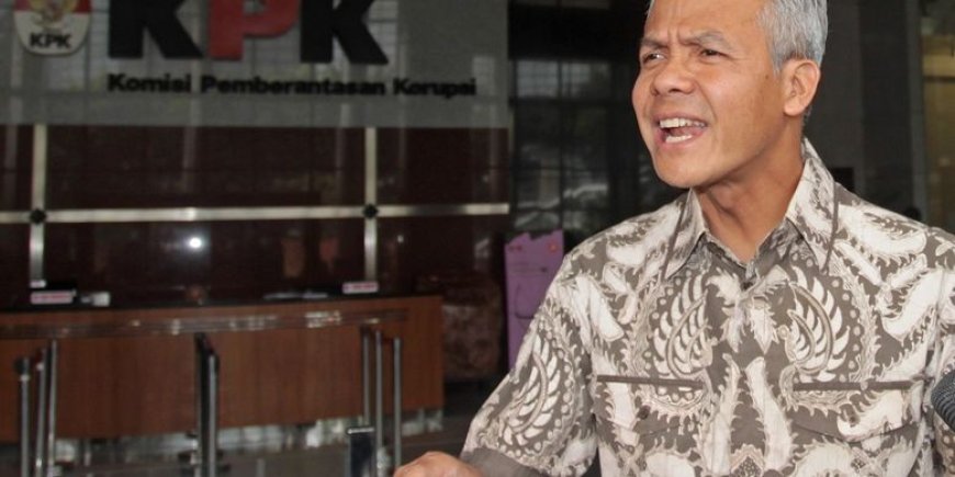 Ganjar Pranowo Dituduh Terima Gratifikasi Bank Jateng, KPK Resmi Terima Laporan dari IPW