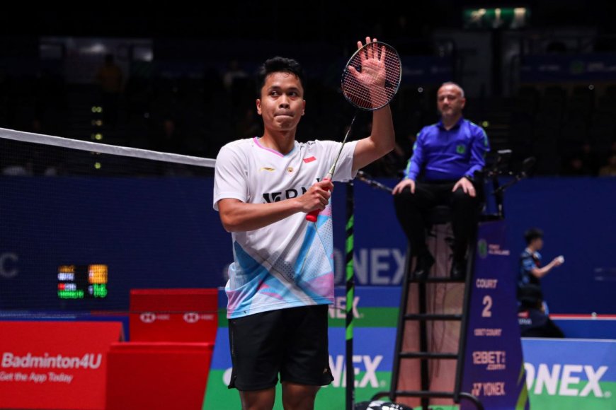 Ginting Akhiri Penantian 22 Tahun Tunggal Putra di All England