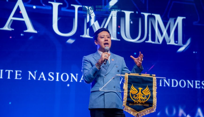 Pablo Benua Tegaskan Visi KNAI sebagai Poros Reformasi Hukum di Halal Bihalal 2026