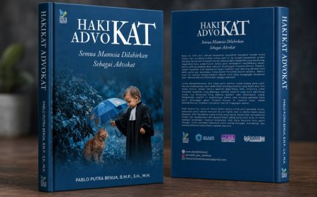 BUKU HAKIKAT ADVOKAT LARIS KERAS, PEMIKIRAN PABLO BENUA DINILAI SETARA DOKTORAL